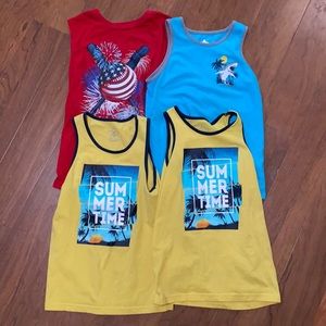 Boys size 10 tank bundle